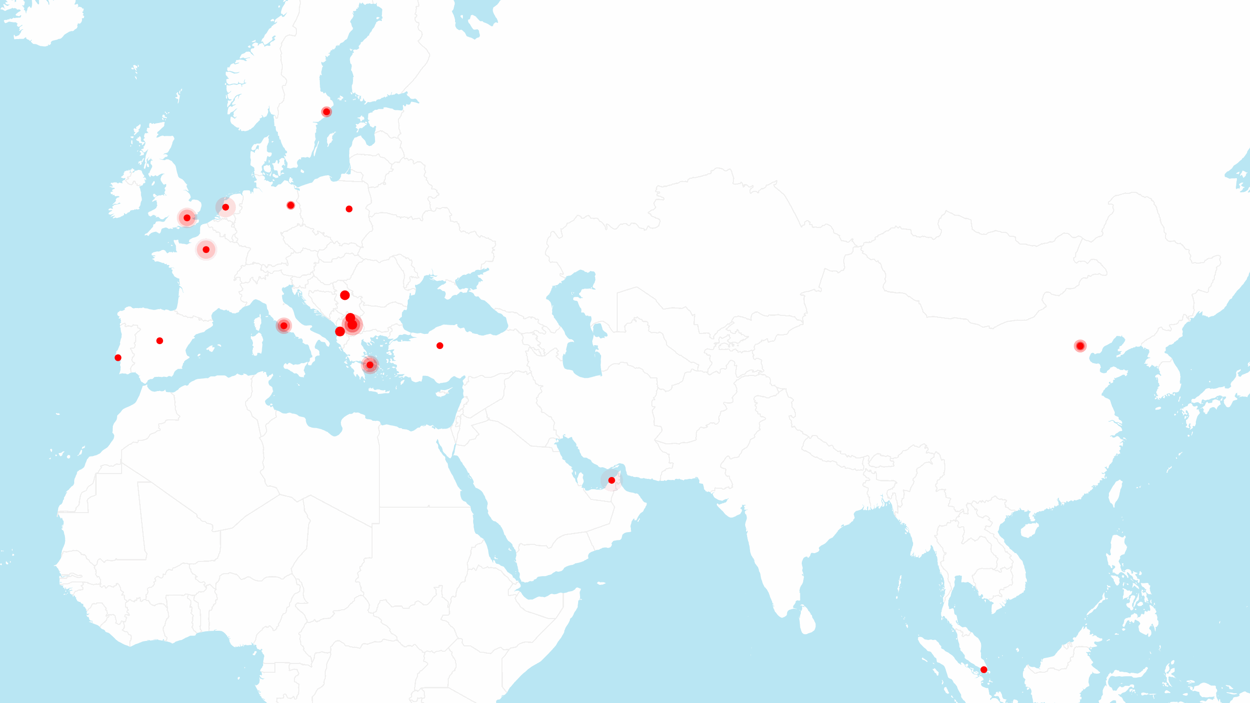 Vatra Agency prezenca ne bote Vatra Agency, zyrat dhe tregjet në mbarë botën: Tiranë, Prishtinë, Shkup, Beograd, Londër, Paris, Berlin, Varshavë, Romë, Madrid, Amsterdam, Stokholm, Lisbonë, Athinë, Ankara, Dubai, Pekin, Singapor
